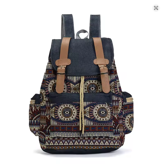 Native-inspired backpack
