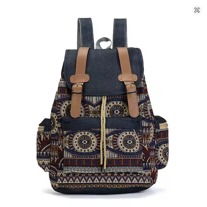 Native-inspired backpack