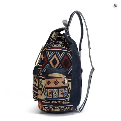 Native-inspired backpack