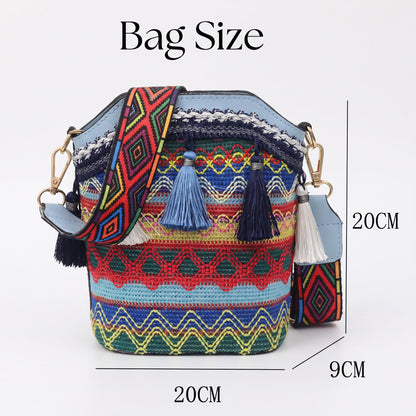 Tribal Tassel Bag